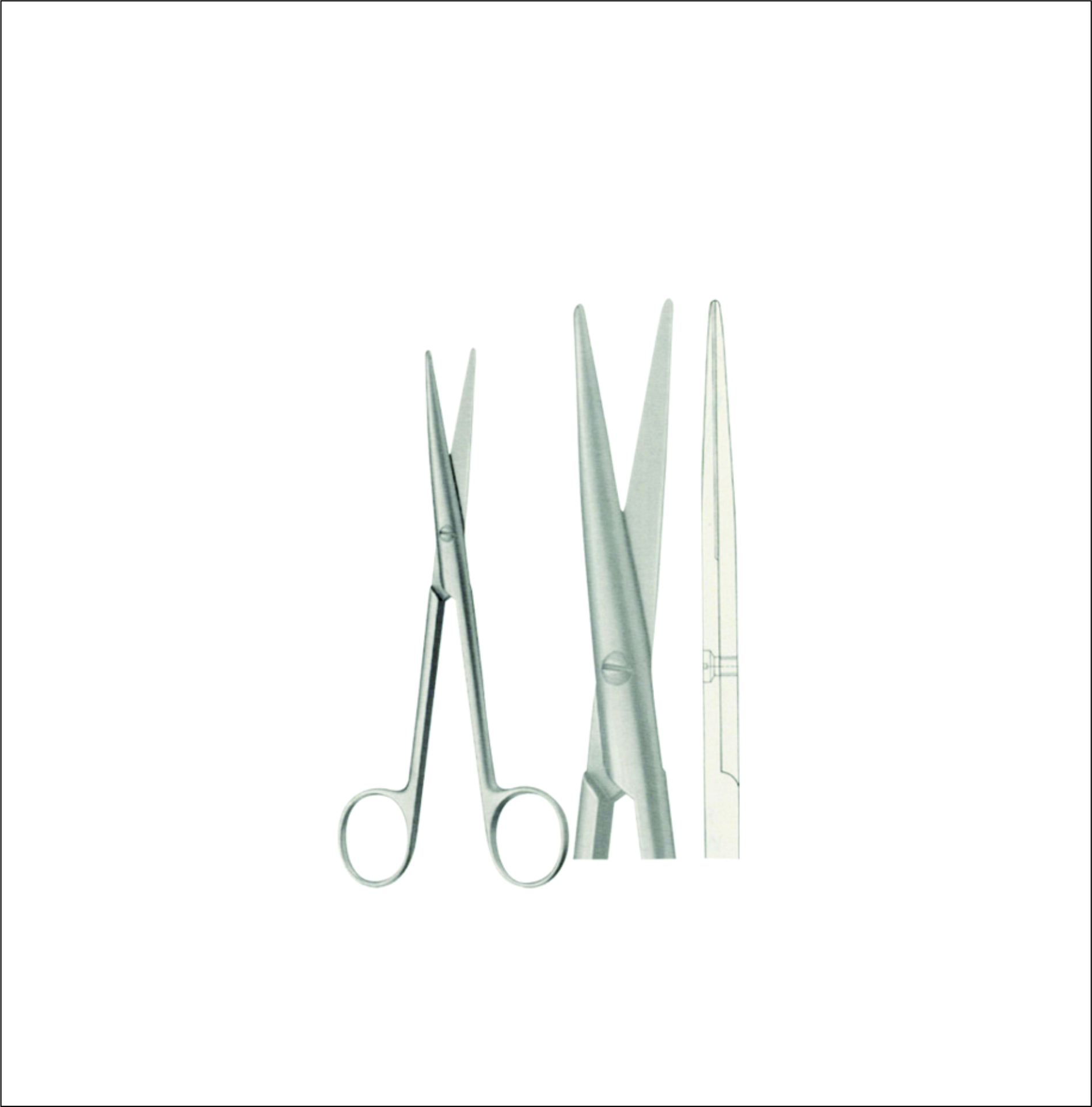 Gum, Surgical, Ligature, Bandage Scissors