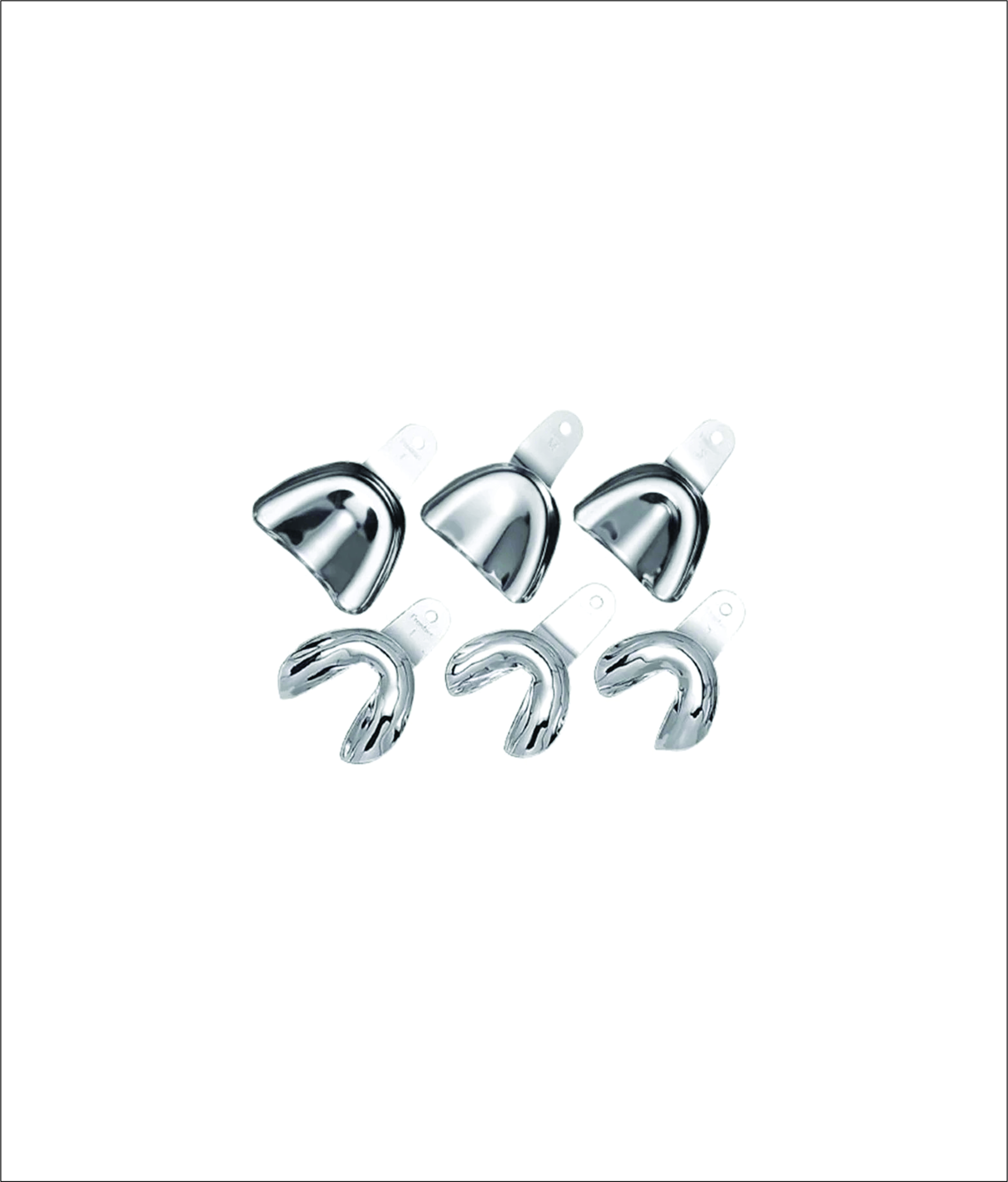 Impression Tray 6pcs Set