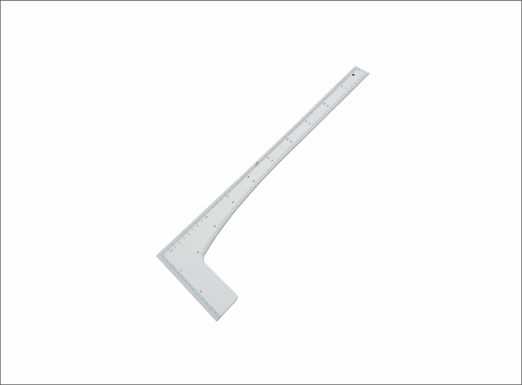 Plastic L-Square Measure Ruler
